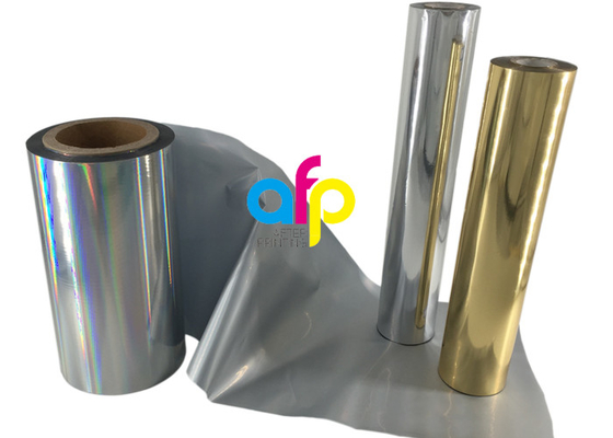Papier-/Pappganz eigenhändig geschrieber Filmstreifen, metallisiertes Silber/Goldheiße Folie