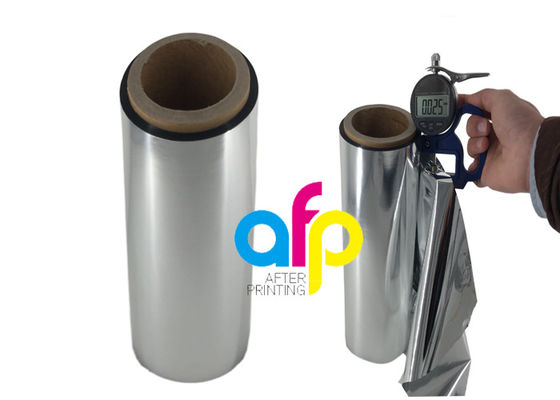 25 Mikrometer metallisierten Polyester-Film, heißen Laminierungs-Polyester-Filmstreifen