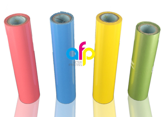 Polieren Sie heiße Prägefolie für Gewebe/Kleidung HAUSTIER Material eine 1 Zoll-Hülse