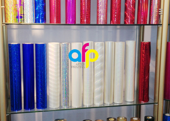 Bunte ganz eigenhändig geschriebe Folie Lasers, heiße Folie Rolls der Zustimmungs-ISO9001 für das Stempeln