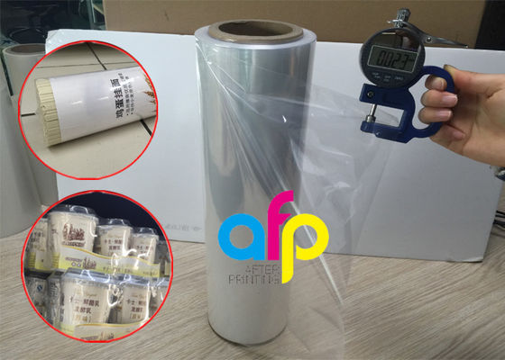 Yokurt-Bündel-Verpackungs-Hitze-Psychiaters-Plastikfilm, weiche Polyschrumpffolie