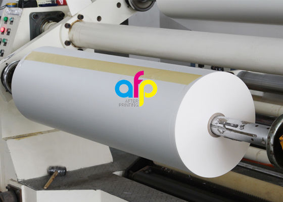 25 Mikrometer Matt Laminating Film Roll, 495mm * 3000m BOPP Laminierungs-Filme