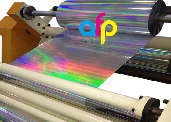 Ganz eigenhändig geschriebe thermische Laminierungs-Plastikmetallisierter Druckfilm Lasers für das Geschenk-Verpacken