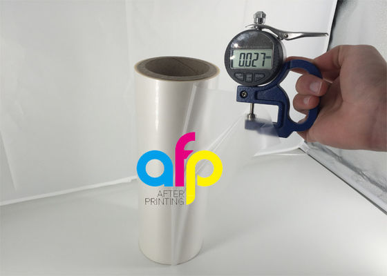 Stärke 27 Mikrometer-Kratzer-Schutz-Film, BOPP-Antikratzer-Film für Glas