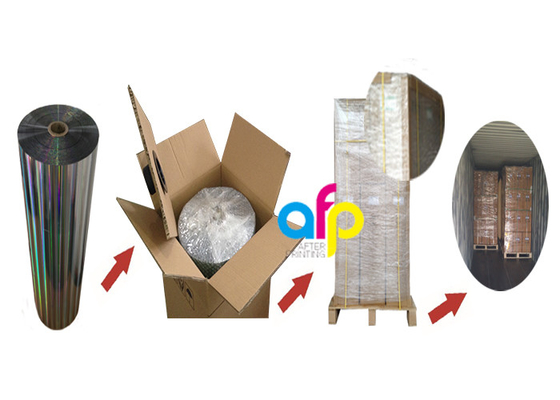 3 Zoll-Kern metallisierter Polyester-Film, verschiedene Farbthermische Laminierungs-Filme