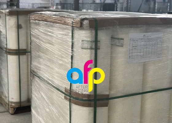 Weicher thermischer Laminierungs-Film EVA-Kleber klebten Transparenz/undurchsichtiges