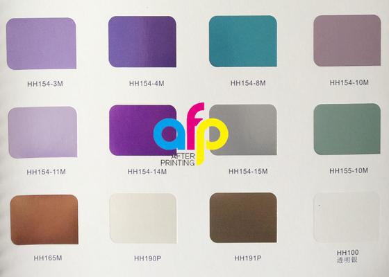 640mm * 120m bunte Prägefolien, Goldprägefolie für weiches/stark Plastik