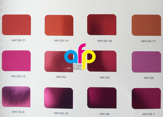 Ganz eigenhändig geschrieber Film metallische Farbe-Bopp für das weiche Plastikstempeln/PVC