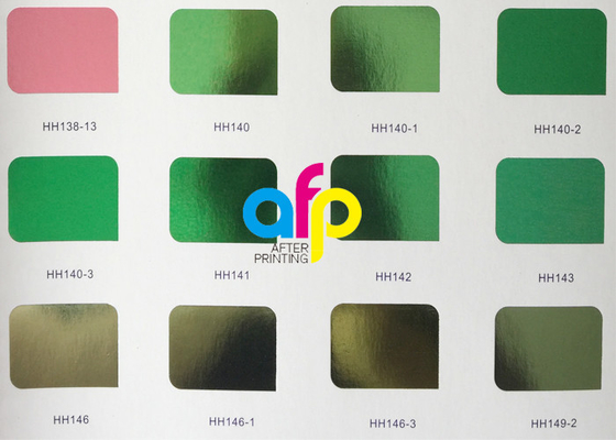 640mm * 120m bunte Prägefolien, Goldprägefolie für weiches/stark Plastik