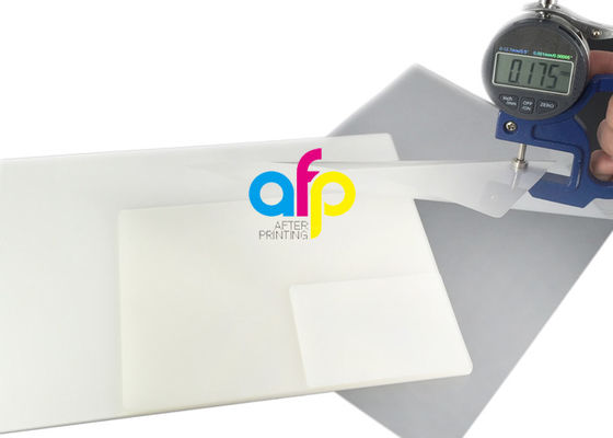 Hoher glatter HAUSTIER Hitze-Beutel-lamellierender Film für Foto-Laminierung 175 Mikrometer