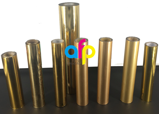 Papier-/Pappganz eigenhändig geschrieber Filmstreifen, metallisiertes Silber/Goldheiße Folie
