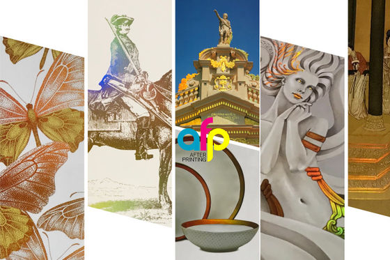 Feine Überdruckdefinition Kaltfolie